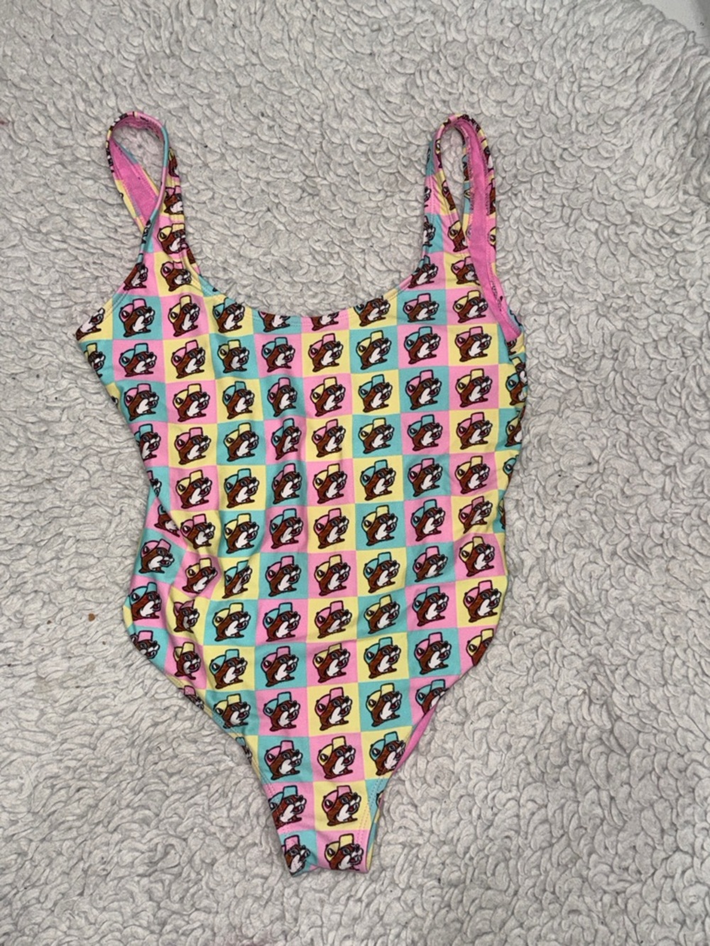 Buckeys beaver large youth bathing suit one piece